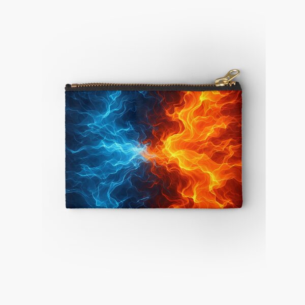 Item preview, Fire & Ice Collision designed and sold by Kaleidoscope Print.