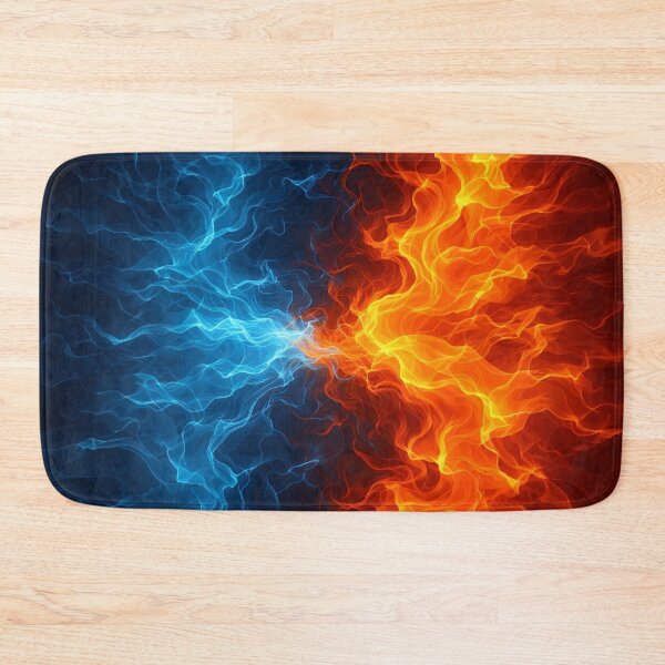 Item preview, Fire & Ice Collision designed and sold by Kaleidoscope Print.