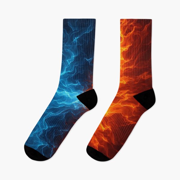 Item preview, Fire & Ice Collision designed and sold by Kaleidoscope Print.