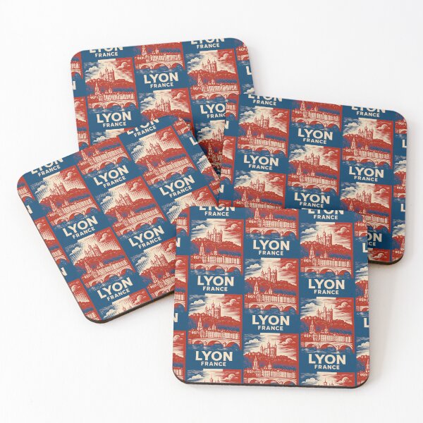 Item preview, Lyon France Linocut Style  designed and sold by Thistle-TShop.