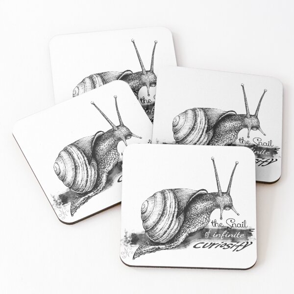 Item preview, The Snail of Infinite Curiosity designed and sold by Nadya Neklioudova.