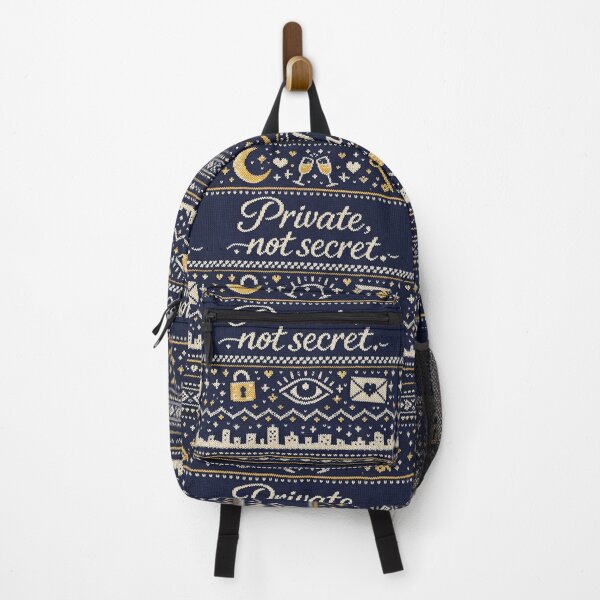 Item preview, Private, not secret, knitting design motto designed and sold by Mauswohn.