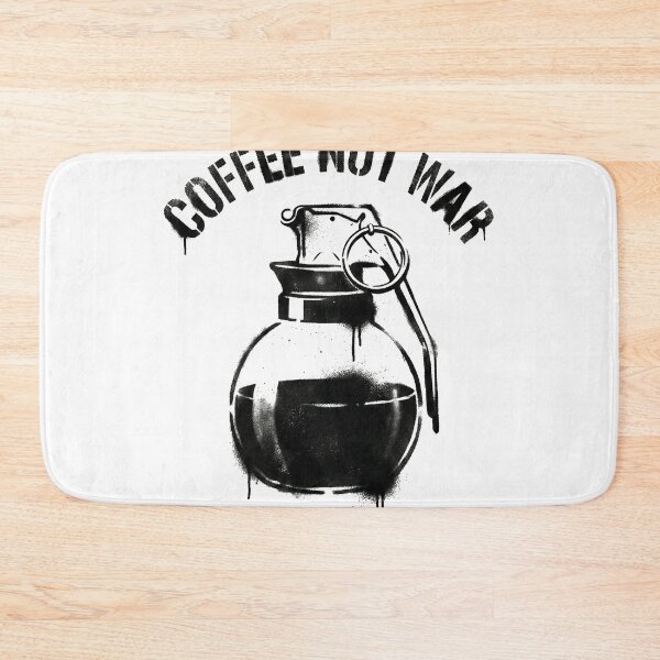 Item preview, Coffee Not War Grenade designed and sold by AdyKurniawan.