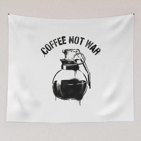 Item preview, Coffee Not War Grenade designed and sold by AdyKurniawan.