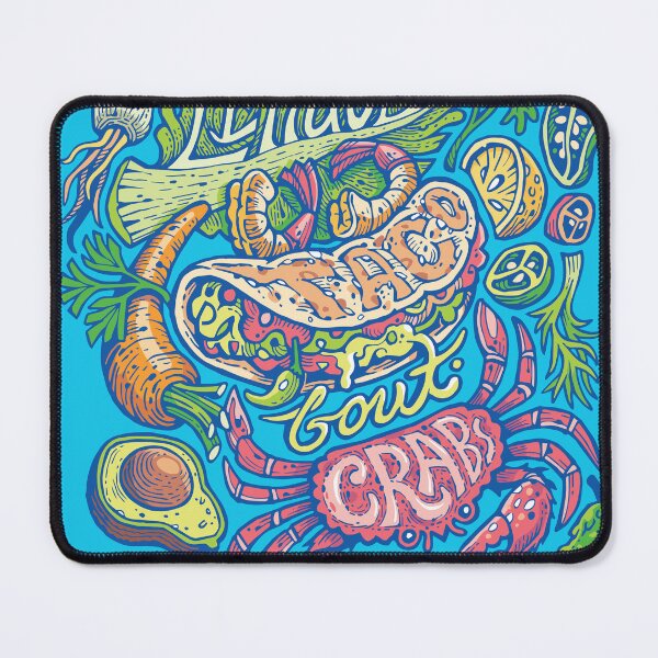 Item preview, Lettuce Taco ’Bout Crabs | Mexican Food Lovers designed and sold by Liyin.
