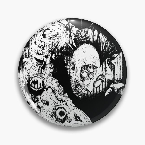 Item preview, Cyber Punk original illustration designed and sold by Jean Segovia Dark Horror Art.