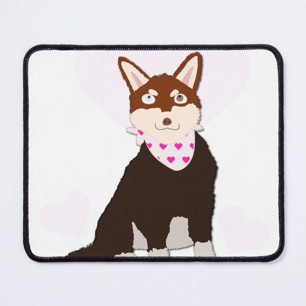Item preview, Husky Dog Portrait Illustration designed and sold by Creadays.