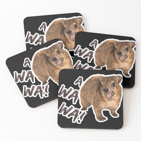 Item preview,  Awawa Angry Screaming Hyrax designed and sold by Travis Edwards.