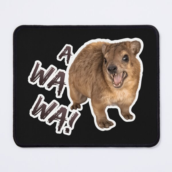 Item preview,  Awawa Angry Screaming Hyrax designed and sold by Travis Edwards.