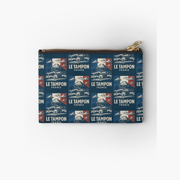 Item preview, Le Tampon France Linocut Style  designed and sold by Thistle-TShop.