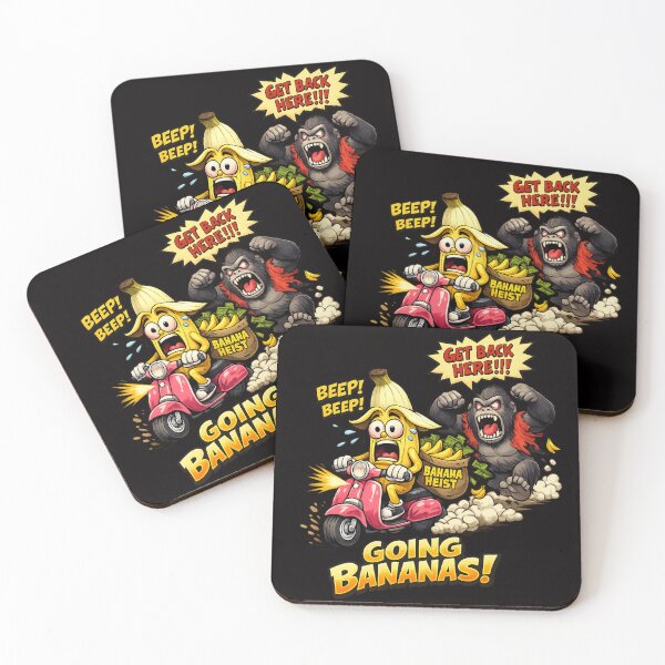 Item preview, Going Bananas – Funny Banana Chase Cartoon designed and sold by Tadeusz1.