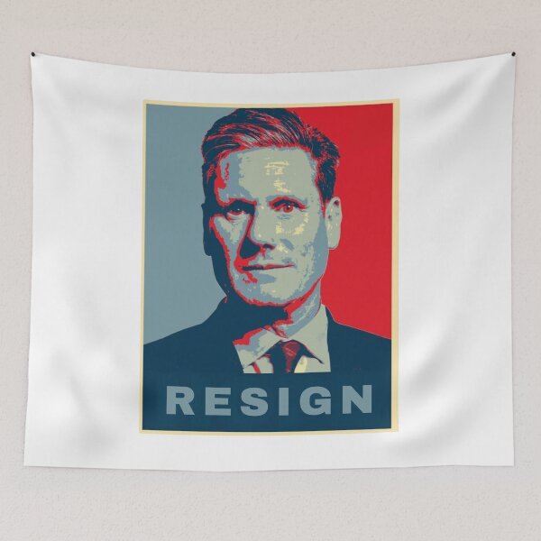 Item preview, Keir Starmer Resign designed and sold by Flirt-Teez.
