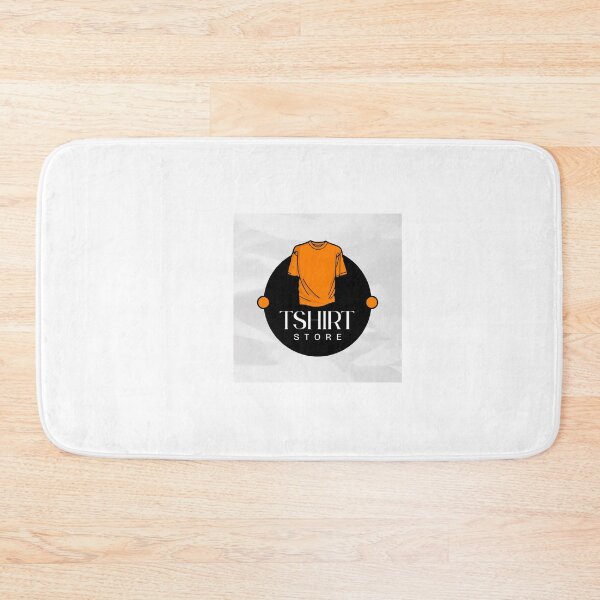 Item preview, Minimalist T-Shirt Store Logo Design – Modern Orange & Black Graphic designed and sold by JoyfulLilstudio.