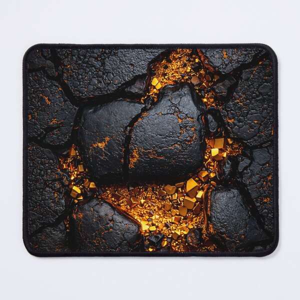 Item preview, Golden Faultline designed and sold by Kaleidoscope Print.
