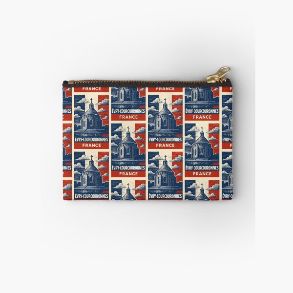 Item preview, Evry-Courcouronnes France Linocut Style  designed and sold by Thistle-TShop.