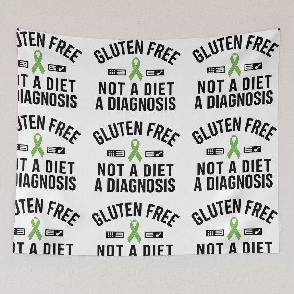 Item preview, Gluten Free Not A Diet A Diagnosis designed and sold by the-aus-duck.