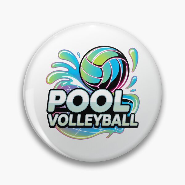 Item preview, Vibrant Pool Volleyball Summer Sports Retro Graphic designed and sold by SplashTastic.
