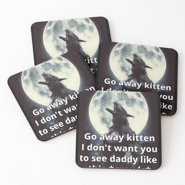 Item preview,  Go Away Kitten Alpha Werewolf Ironic designed and sold by Travis Edwards.