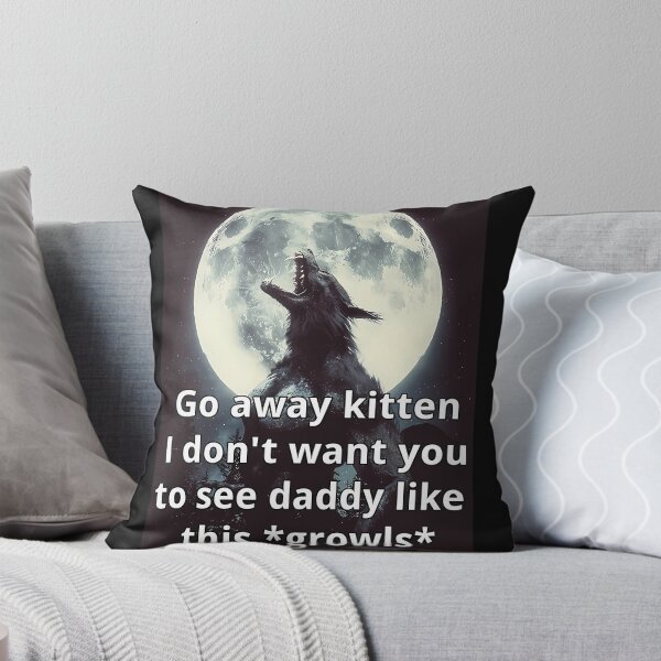 Item preview,  Go Away Kitten Alpha Werewolf Ironic designed and sold by Travis Edwards.