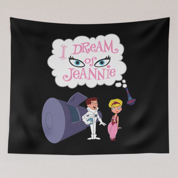 Item preview, I Dream Of Jeannie Cartoon designed and sold by Ehab01.