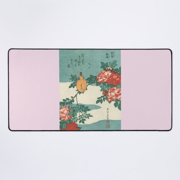 Item preview, Vingate, Kocho bara (Object) by Hokusai Katsushika, woodblock, ukiyoe designed and sold by VintageJapan for Japanese woodblock, Ukiyoe, Retro art and more.