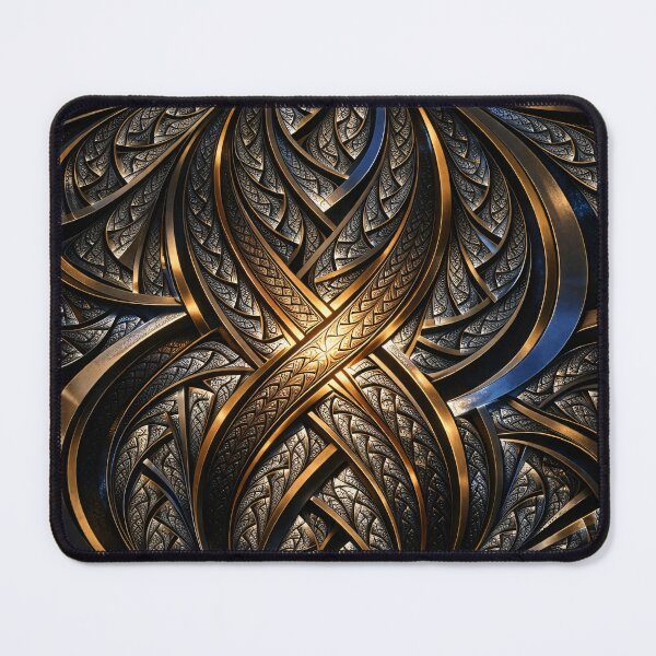 Item preview, Gilded Celtic Weave designed and sold by Kaleidoscope Print.