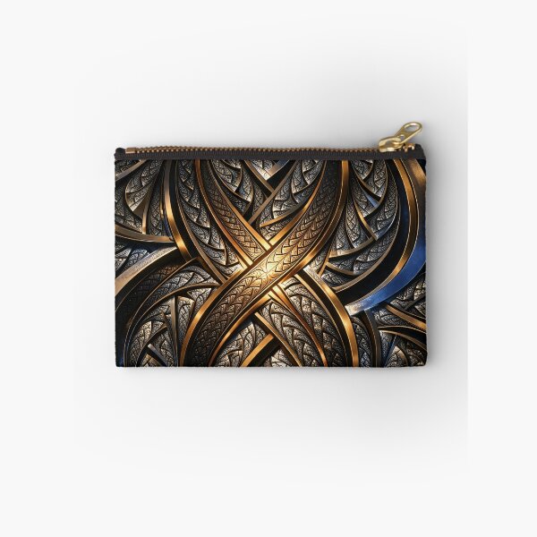 Item preview, Gilded Celtic Weave designed and sold by Kaleidoscope Print.