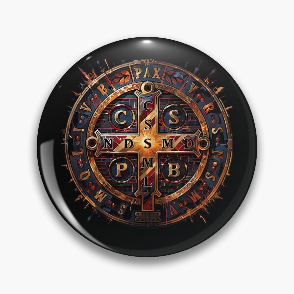 Item preview, Catholic Saint Benedict Medal designed and sold by eloisestewart.