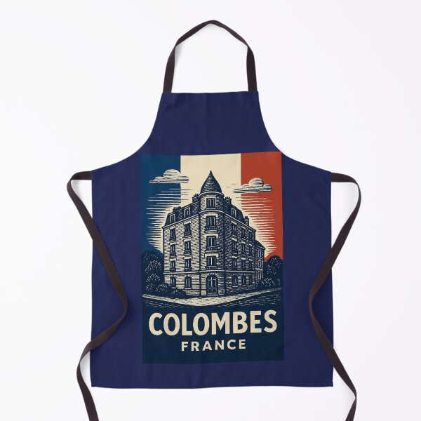 Aperçu de l'œuvre Colombes France Style Linogravure créée et vendue par Thistle-TShop.