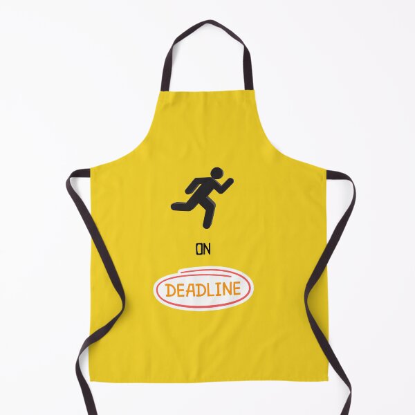 Item preview, Running on Deadlines – Hustle Work Pressure Typography Design. designed and sold by NeonPetal.