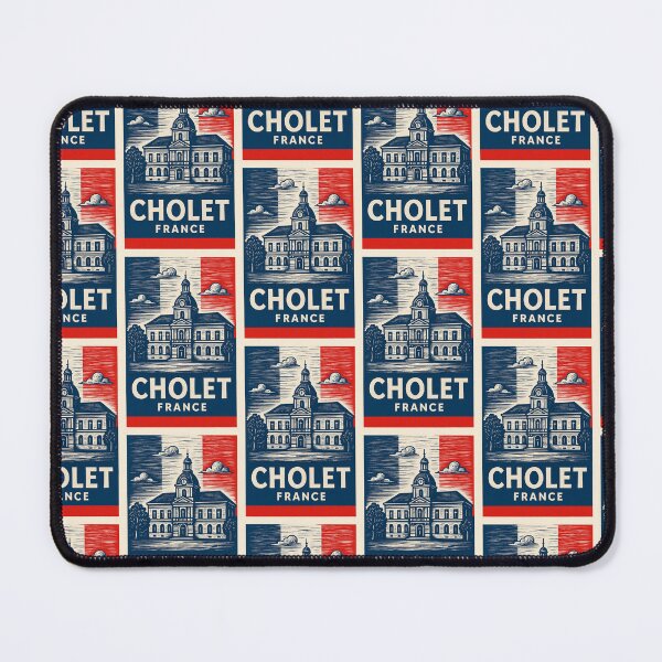Item preview, Cholet France Linocut Style designed and sold by Thistle-TShop.