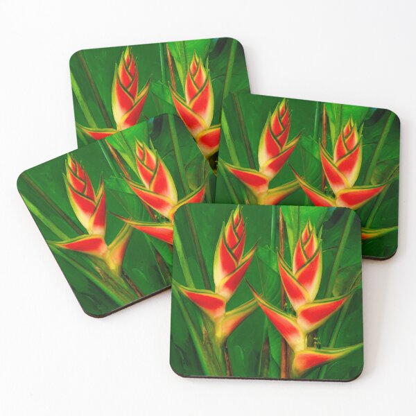 Item preview, Heliconia Flowers After Georgia O Keefe designed and sold by Vicky Brago-Mitchell®.