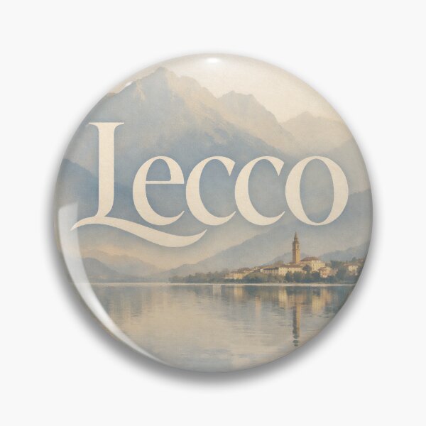 Item preview, Lecco – Elegant Lake Typography Poster designed and sold by Klysztof.
