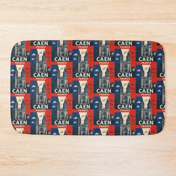 Item preview, Caen France Linocut Style  designed and sold by Thistle-TShop.