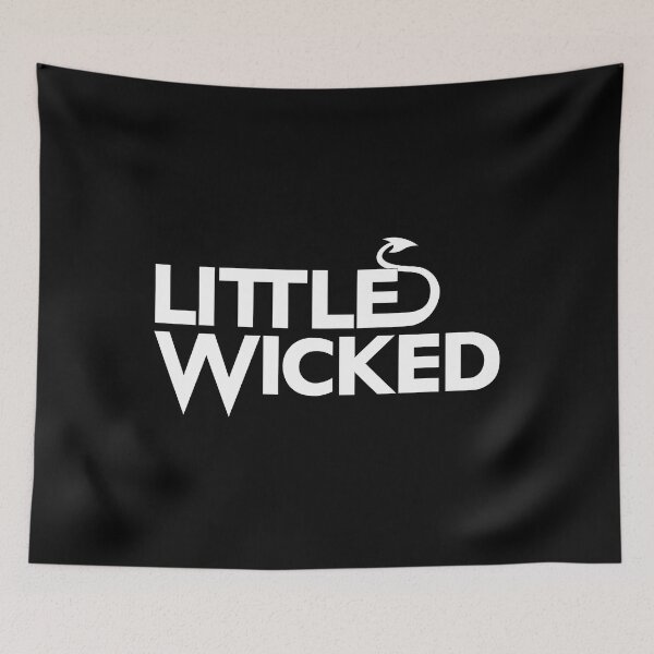 Item preview, Little Wicked Tail Logo (White) designed and sold by VoicingSquare8.