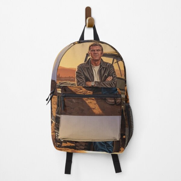 Item preview, Steve McQueen - Sunset Sentinel: Iconic Desert Nomad Art designed and sold by Art's Diner.