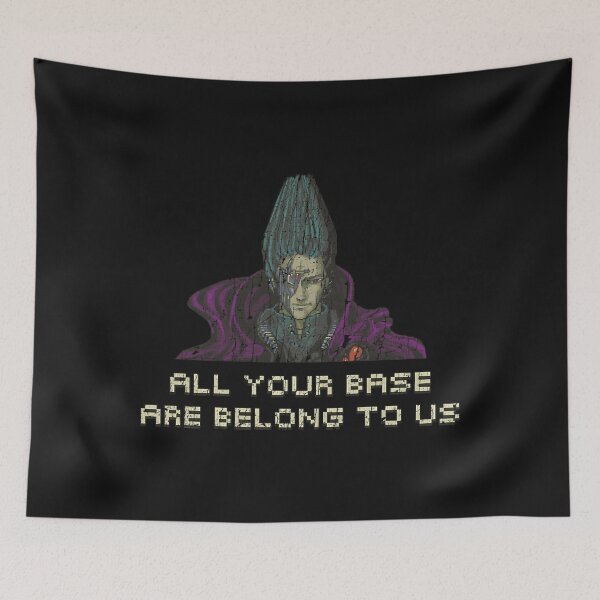 Item preview,  All Your Base Are Belong To Us Zero Wing designed and sold by Travis Edwards.