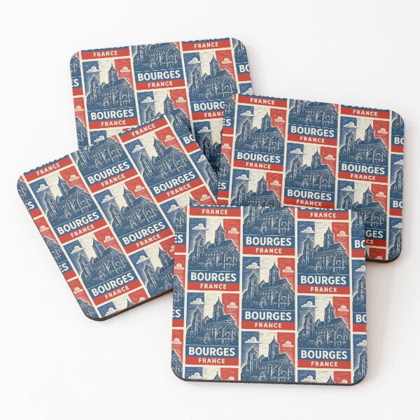 Item preview, Bourges France Linocut Style  designed and sold by Thistle-TShop.