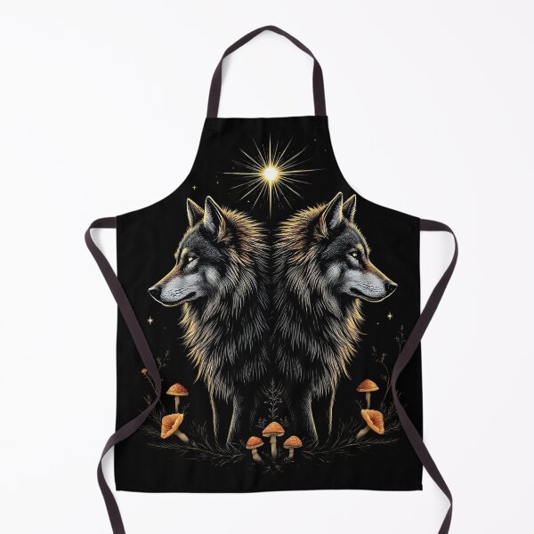 Item preview, Twin Wolves Under the Northern Star designed and sold by Place-Heritages.
