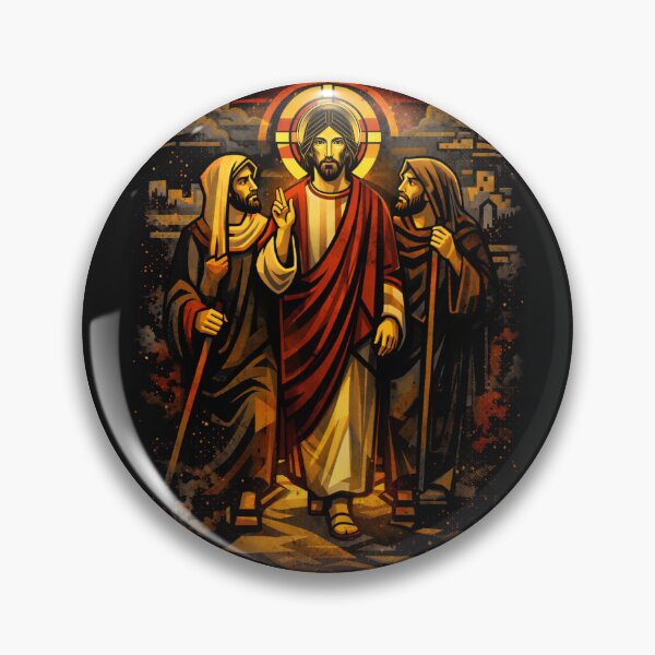 Item preview, Road to Emmaus — The Stranger Who Was Lord designed and sold by Sanctum Icons.