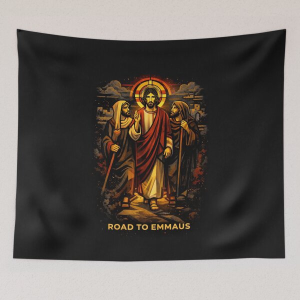 Item preview, Road to Emmaus — The Stranger Who Was Lord designed and sold by Sanctum Icons.