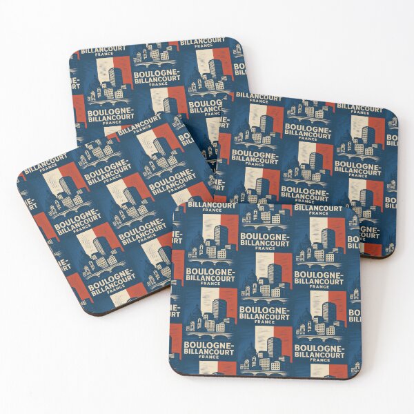 Item preview, Boulogne-Billancourt France Linocut Style  designed and sold by Thistle-TShop.