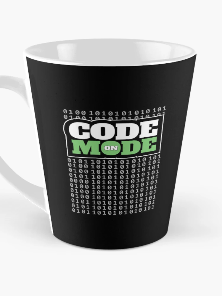 Thumbnail 3 of 4, Coffee Mug, Code Mode On - Programming Software Engineer Coder AI Data designed and sold by farhanhafeez.