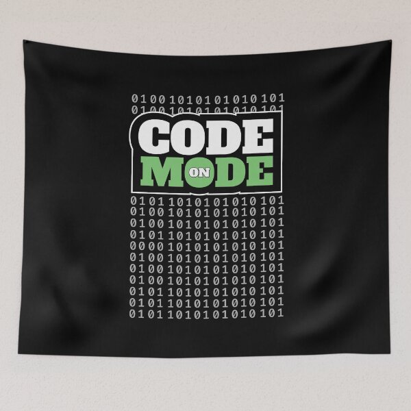 Item preview, Code Mode On - Programming Software Engineer Coder AI Data designed and sold by farhanhafeez.