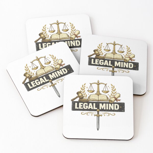 Item preview, Legal Mind – Vintage Lawyer T-Shirt Design designed and sold by Ataqhin.