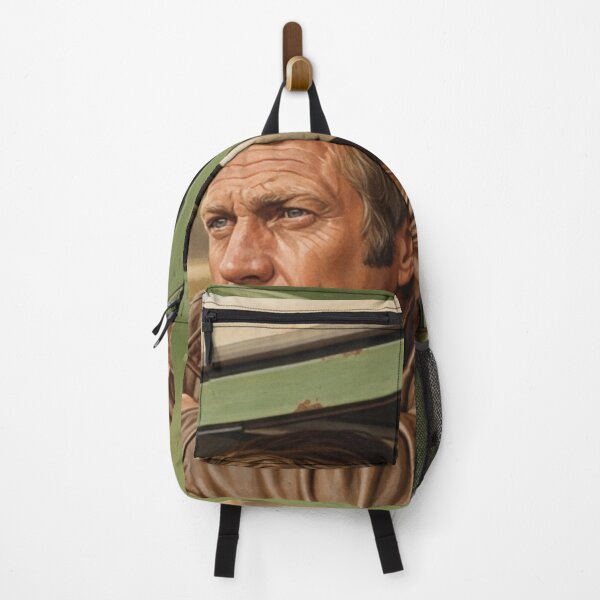 Item preview, Steve McQueen - The Explorer: Rugged Cinematic Portrait designed and sold by Art's Diner.