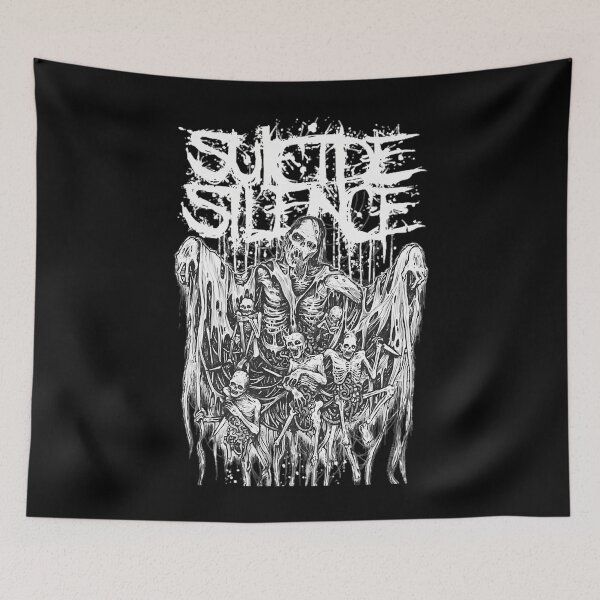 Artikelvorschau, Retro-Grafik: Suicide Silence Band, Vintage-Retro entworfen und verkauft von LouisLombard.