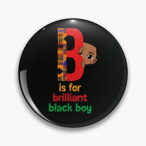 Item preview, B is for Brilliant Black Boy Kid Black History Month Toddler designed and sold by dianerobertsss.