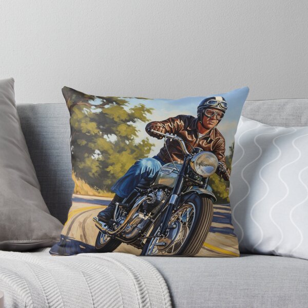 Item preview, Steve McQueen - The Great Escape: Vintage Desert Racer Art designed and sold by Art's Diner.