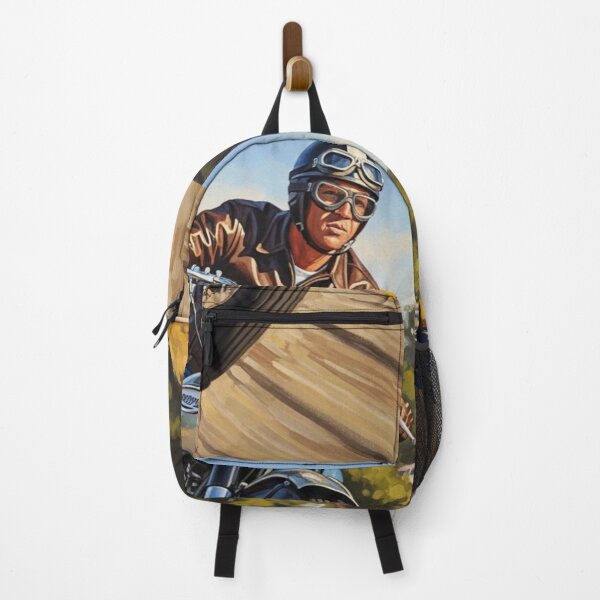 Item preview, Steve McQueen - The Great Escape: Vintage Desert Racer Art designed and sold by Art's Diner.